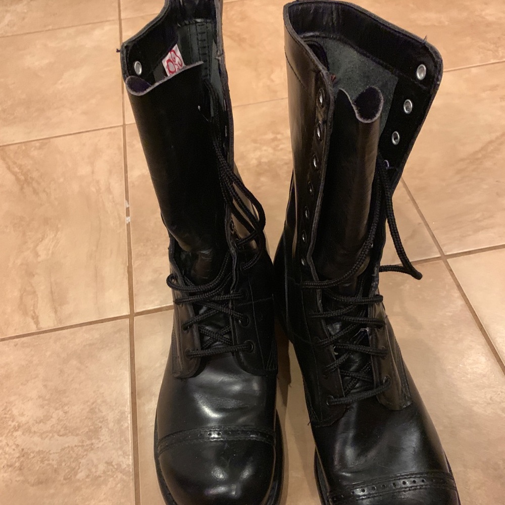 Unusual police style boot